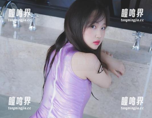 从肤色到光影：Sia(시아)在[Paranhosu]JK学生装中高清绽放