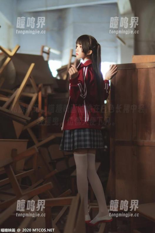 喵糖映画 私房小记,喵糖映画的她在白色长裙中轻轻摇曳,仿佛天使下凡。